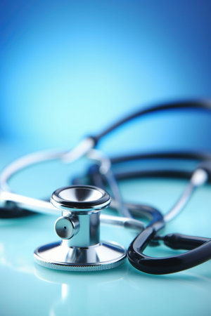 Health insurance for families - stethoscope. Generative AIの素材