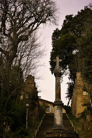 italian villageの写真素材