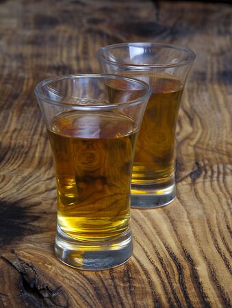Rum in glassの写真素材