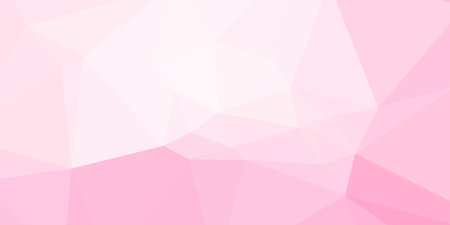 Pink abstract polygonal background. Geometric origami style with gradient.のイラスト素材