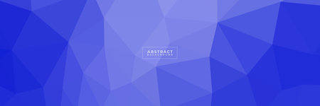 Abstract polygonal vector background. Blue geometric vector illustration. Creative design template.のイラスト素材