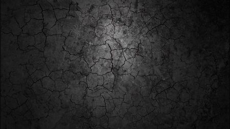 Dark Crack Wall Abstract Background. Wall Background Texture.の写真素材