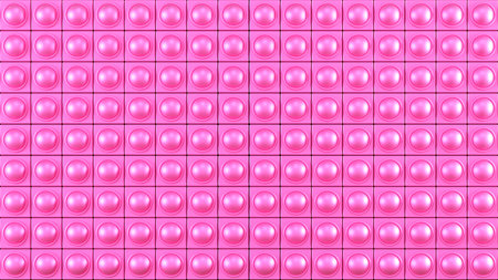 Pink plastic blocks wall background, 3d rendering. Computer digital drawing.の写真素材