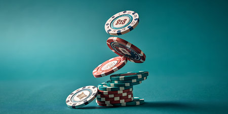Feel the thrill of the game with these casino chips, perfect for a night of high stakes fun and...
