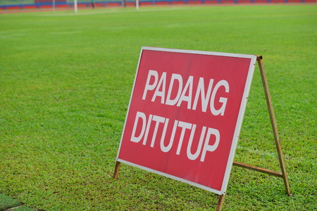 Sign on fields titled