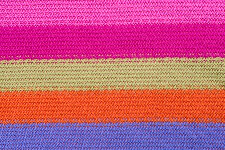 Crochet woolen fabric pattern usable as wallpaperの写真素材