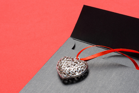 Heart haped artの写真素材