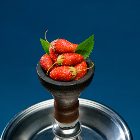 Strawberry aroma hookahの写真素材