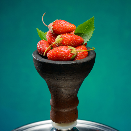 Strawberry aroma hookahの写真素材