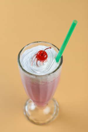 Cocktail in high glassの写真素材