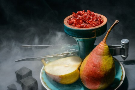 Shisha tobacco smokeの写真素材