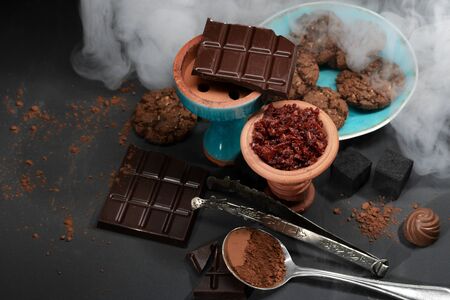 Chocolate hookah set