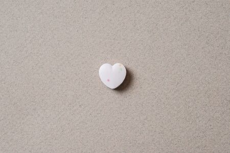 Heart shaped candyの写真素材