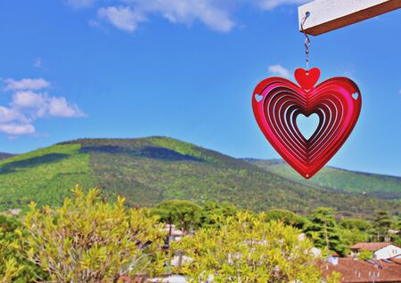 love for the nature and the country conceptの写真素材