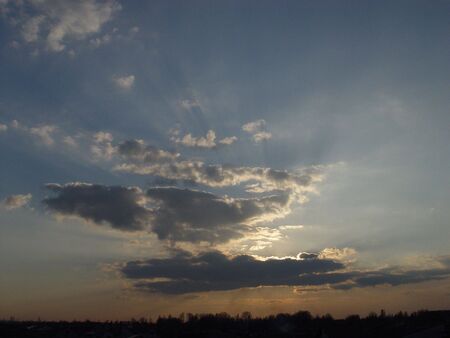 sunsetの写真素材