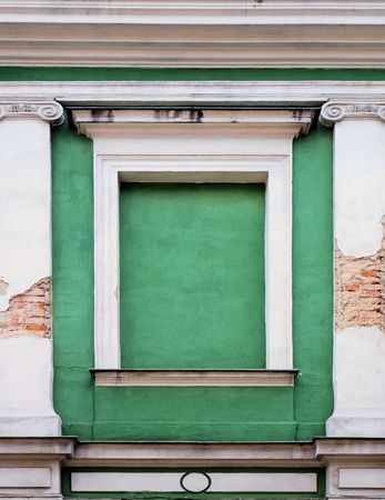 old windowの写真素材
