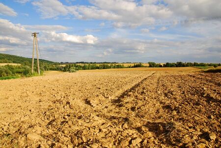 agricultural landscapeの写真素材