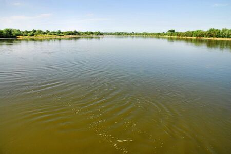 Vistula, river in Zawichost, Poland