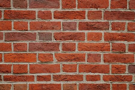 stone red wall pattern natural surfaceの写真素材