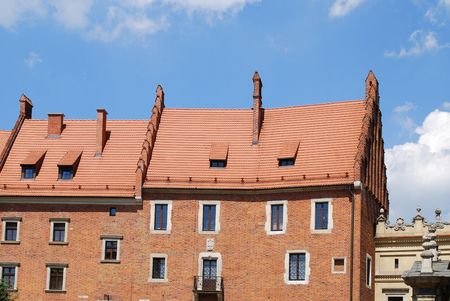 Old Royal Wawel Castle in  Cracow. Polandの写真素材