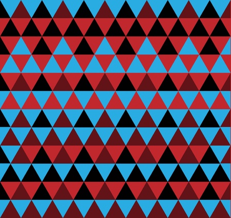 simple triangle patternのイラスト素材