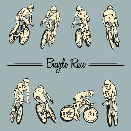 Bicycle Raceのイラスト素材