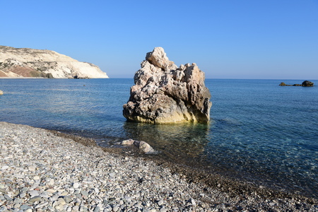 Sea Rock Cyprusの写真素材