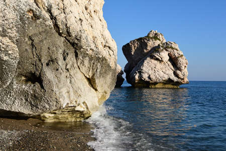 Sea Rock Cyprusの写真素材