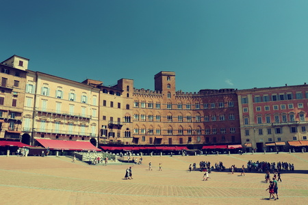 Siena Italyのeditorial素材
