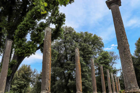 June 3, 2018 - Bagnaia, Lazio, Italy - Villa Lante is a Mannerist garden of surprise near Viterbo,...