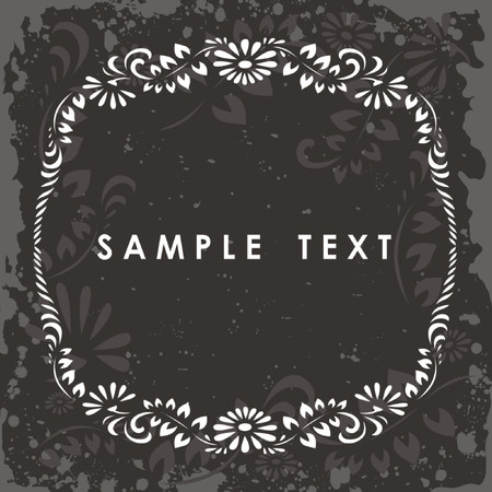 floral background vector illustrationのイラスト素材