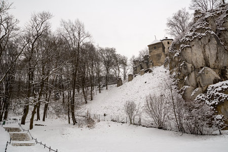 Castle in Ojcow (Poland)のeditorial素材