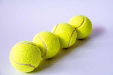 Tennis ballsの写真素材