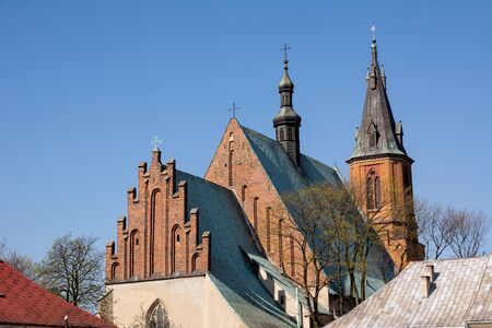 Church in Olkusz Polandの写真素材