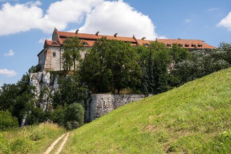 The Benedictine Abbey in Tyniec Polandの写真素材