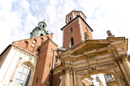 Cathedral of Wawel in Krakow (Poland)の写真素材