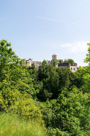 Tenczyn Castle in Rudno (Poland)のeditorial素材