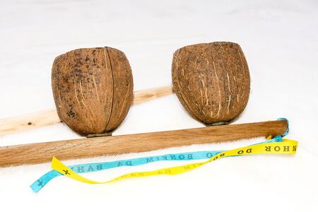 Agogo - traditional music instrument used in capoeira
