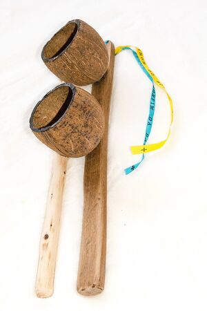 Agogo - traditional music instrument used in capoeira