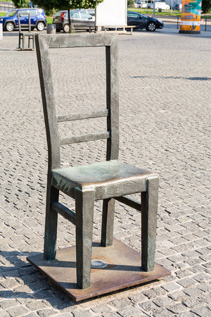Bohaterow Getta square at Podgorze district in Krakow (Poland)のeditorial素材