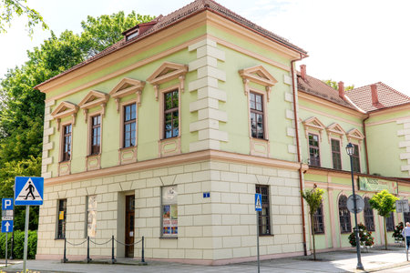 Vauxhall Palace (built in 1783-1786) in Krzeszowice (Poland)のeditorial素材