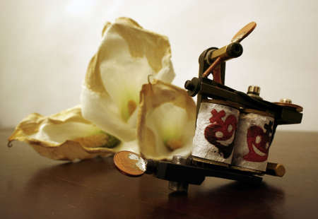 TATTOO MACHINEの写真素材