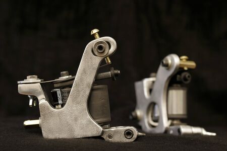 tattoo machine customized by meの写真素材