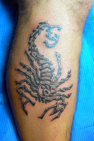 tattoo done by meの写真素材