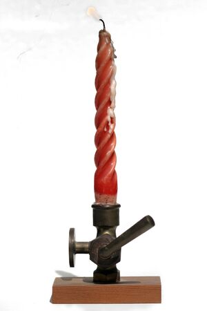 old candle holderの写真素材