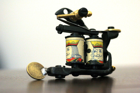 tattoo machineの写真素材