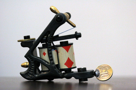 tattoo machineの写真素材