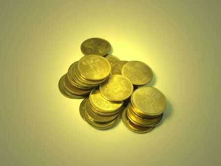 Coin gold color