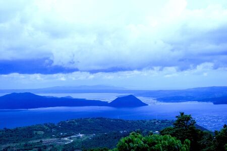 Taal Volcanoの写真素材