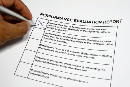 Performance Evaluation form の写真素材